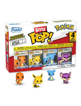 POKEMON - Bitty Pop 4 Pack 25cm - Salameche