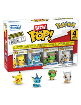 POKEMON - Bitty Pop 4 Pack 25cm - Pikachu