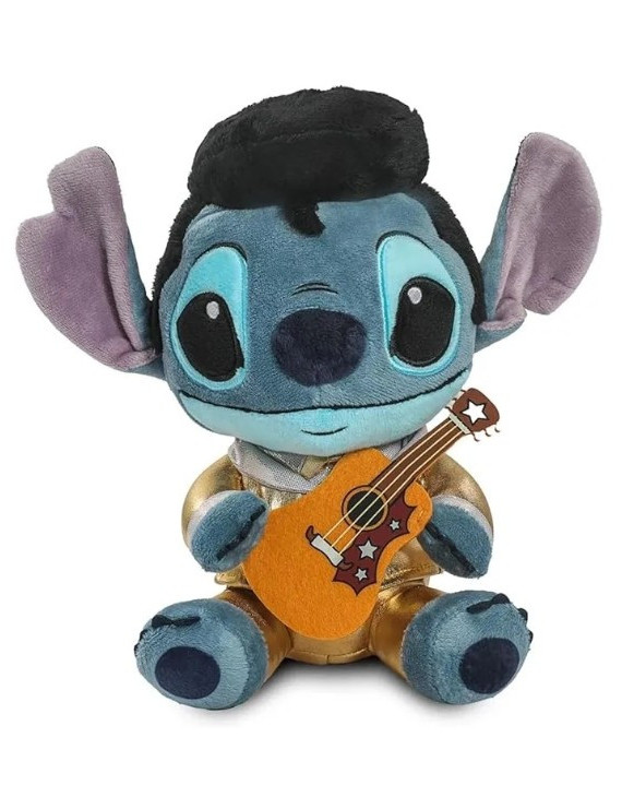 STITCH - Elvis Gold - Peluche Kidrobot - 25cm