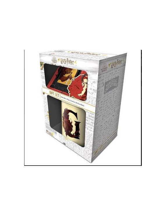 Coffret Cadeau Harry Potter Gryffondor - Tasse Sous-Verre e