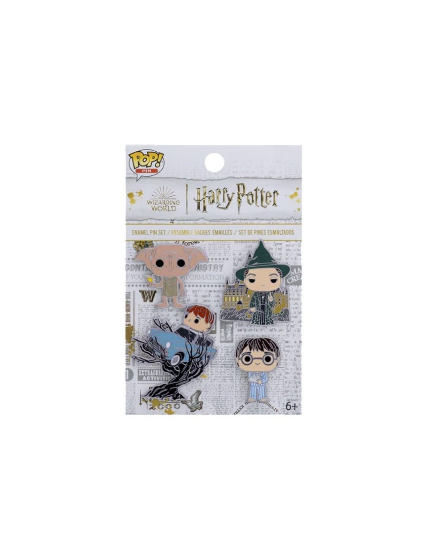 Harry Potter POP Pin set 4 pins Ã©maillÃ©s HP Anniversary Ch