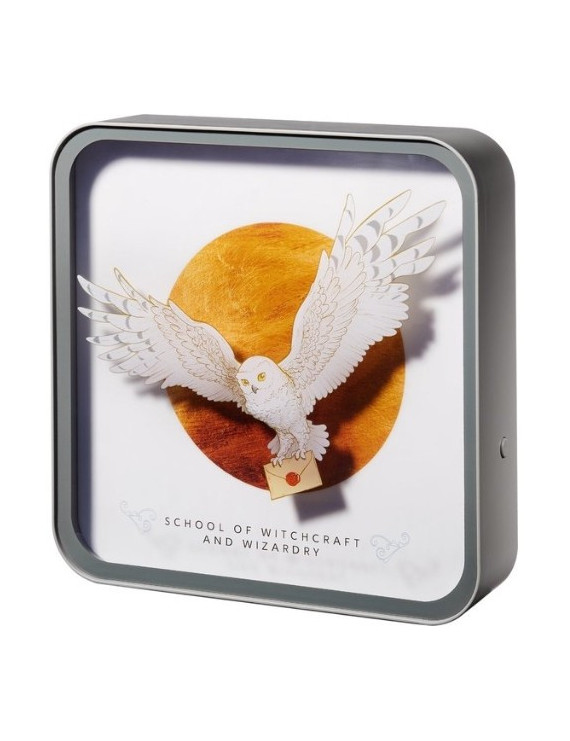 Harry Potter - Hedgwig avec Lettre - Lampe de bureau 3D