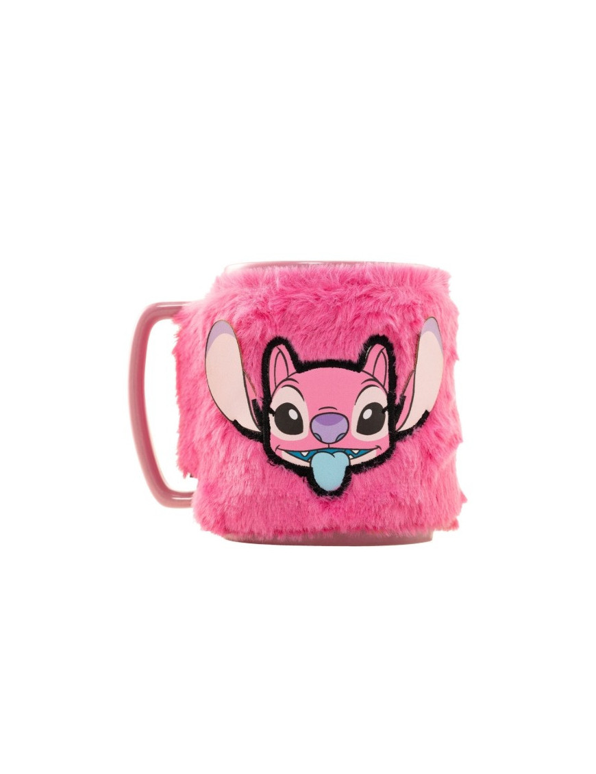 LILO ET STITCH FUZZY MUG ANGEL