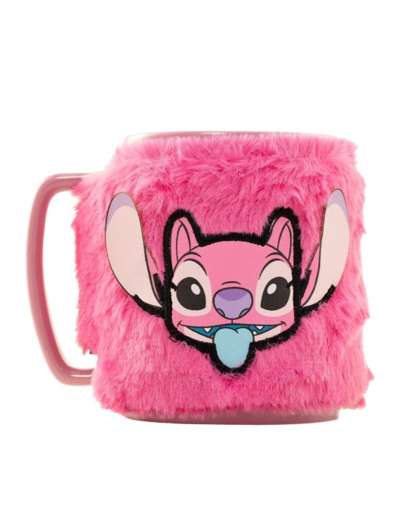 LILO ET STITCH FUZZY MUG ANGEL