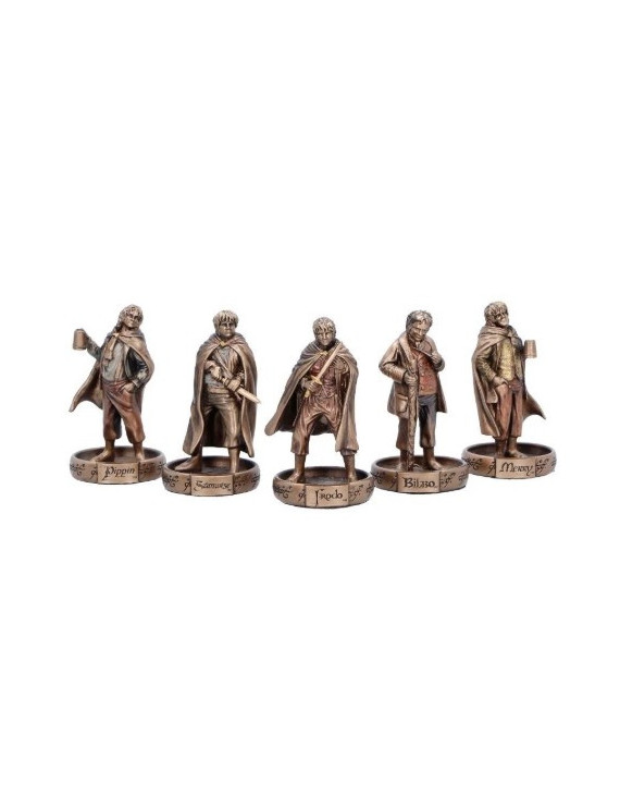 LE SEIGNEUR DES ANNEAUX - Hobbits de la ComtÃ© - Set 5 Statue