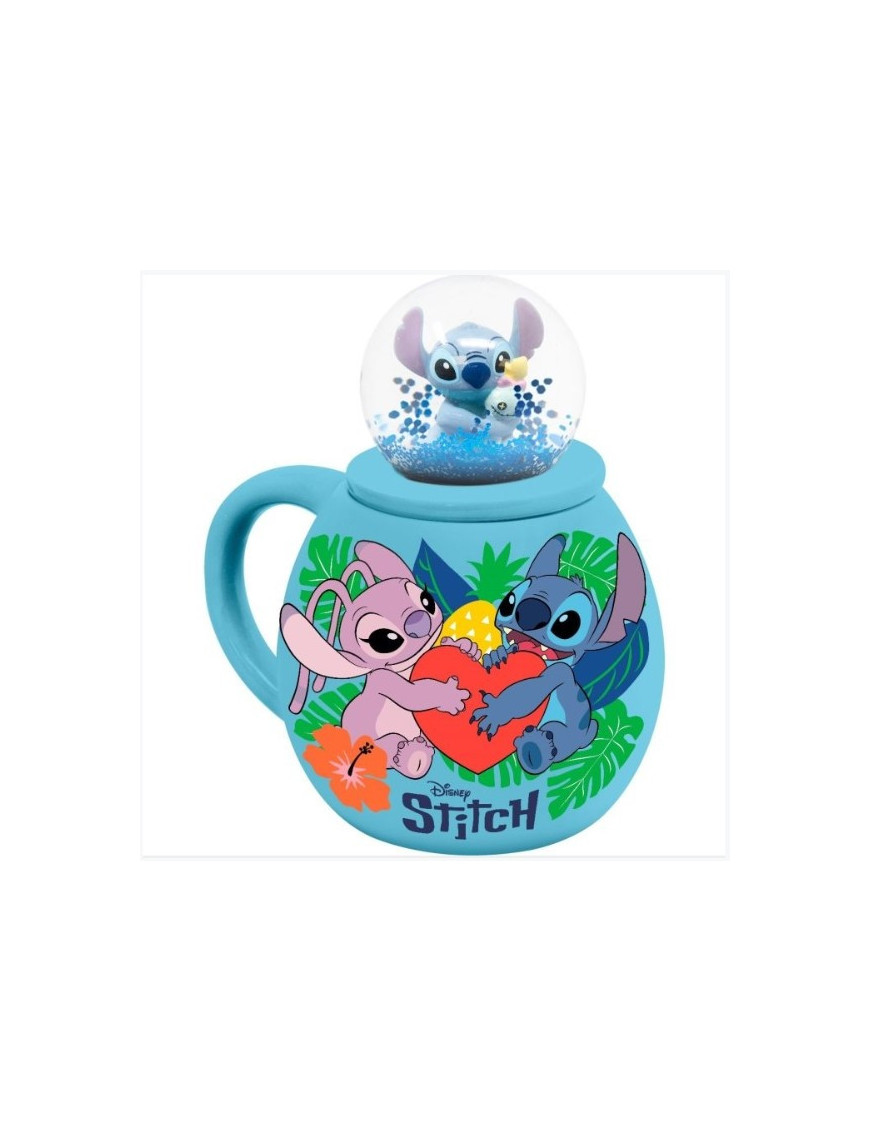 LILO et STITCH LOVE SNOWGLOBE MUG