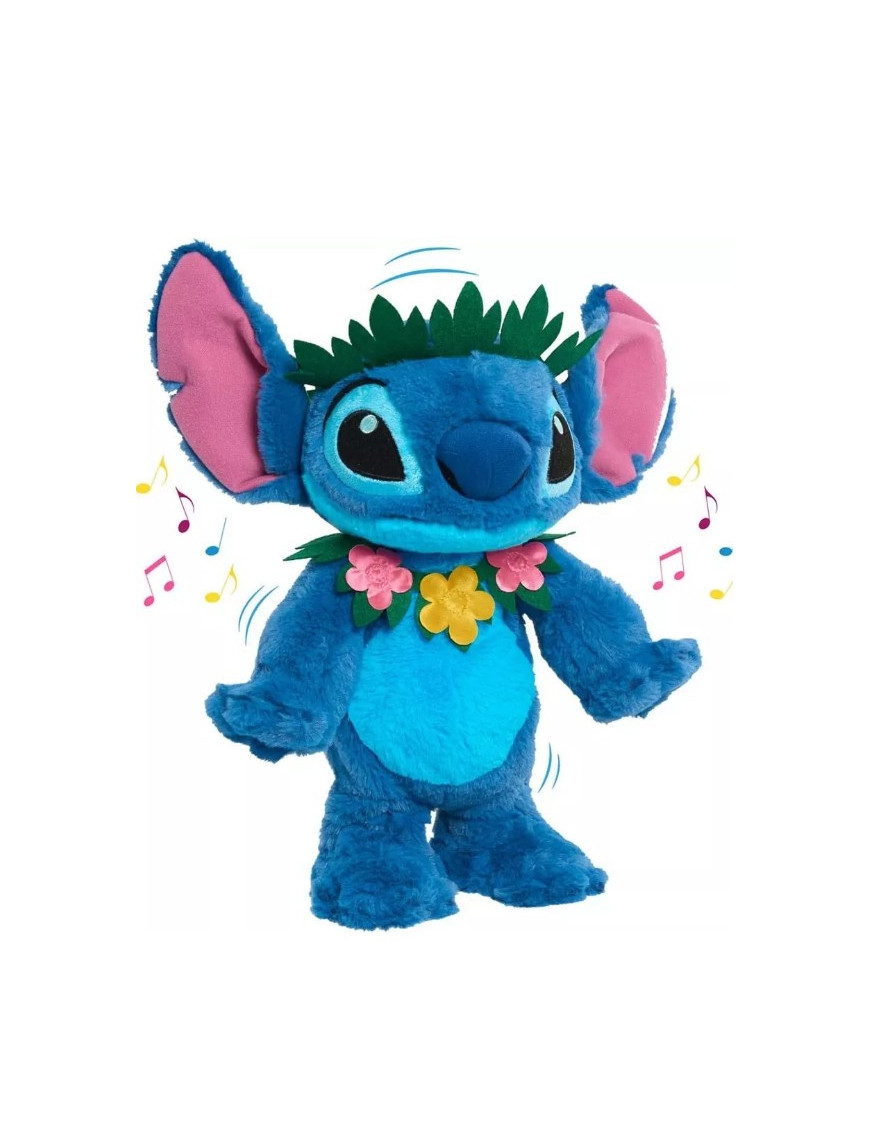 Stitch peluche FonctionnalitÃ© Danse et chant  38 cm