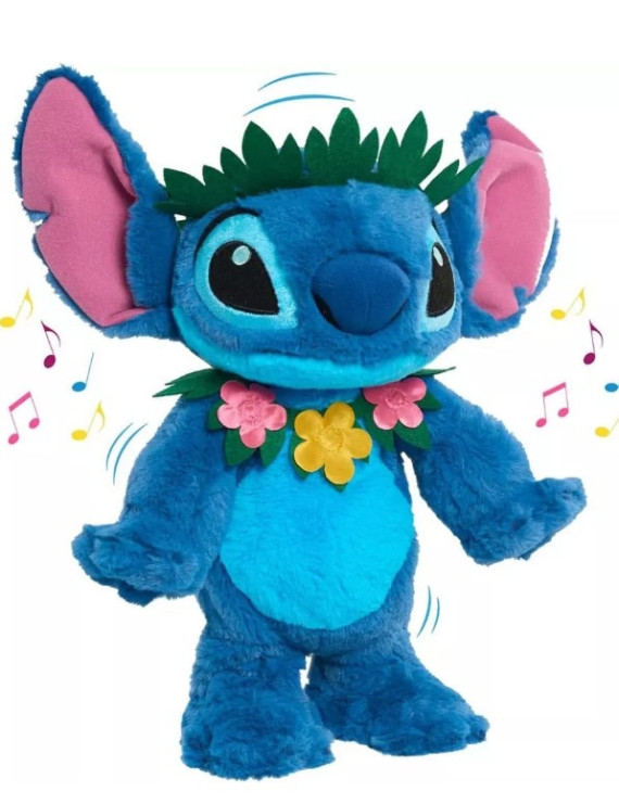 Stitch peluche FonctionnalitÃ© Danse et chant  38 cm